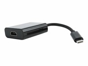 GEMBIRD A-CM-HDMIF-01 Gembird Adapter USB-C do HDMI (F), czarny GEMBIRD