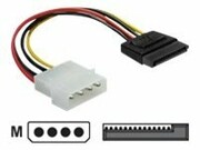 DELOCK 60112 Delock kabel SATA zasilający HDD (M) > Molex(M) 6cm DELOCK