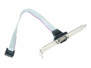 GEMBIRD CCDB9RECEPTACLE Gembird gniazdo, śledź do obudowy DB9M - COM 9PIN GEMBIRD