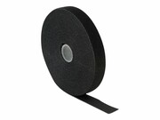 DELOCK 18716 Delock organizer kabli - rzep, długość 10m x szerokość 20mm, rolka, czarny DELOCK