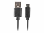 LANBERG CA-USBM-20CU-0010-BK Lanberg Kabel Quick Charge 3.0, USB Micro-B(M)->A(M) 1M Czarny LANBERG