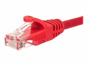 NETRACK BZPAT10UR Netrack patchcord RJ45, osłonka zalewana, kat. 5e UTP, 10 m czerwony NETRACK