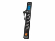 HSKDATA W1659 Acar Digital Schuko listwa zasilająco-filtrująca, czarna, 3m, schuko HSK DATA (ACAR)