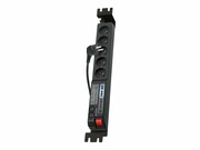HSKDATA W0074 Acar 504WF RACK 19 , listwa przeciwprzepięciowa z filtrem, czarna 3m HSK DATA (ACAR)
