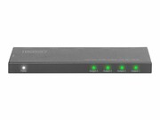 DIGITUS DS-45323 Ultra Slim HDMI Splitter 1x4 4K/60Hz HDR HDCP 2.2 18Gbps Micro USB powered DIGITUS