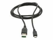 GEMBIRD CC-MUSB2D-1M Gembird kabel USB MICRO AM-MBM5P USB 2.0, EASY-USB, 1m, czarny GEMBIRD