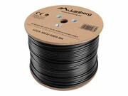 LANBERG LCU5-30CU-0305-BK Lanberg kabel instalacyjny żel. UTP, kat. 5e, drut, CU, 305m szary LANBERG