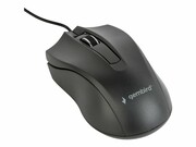 GEMBIRD MUS-3B-01 Gembird mysz optyczna USB MUS-3B-01, 1000 DPI, USB, czarna GEMBIRD