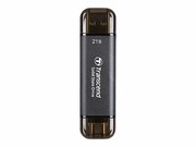 TRANSCEND 2TB External SSD ESD310C USB 10Gbps Type C/A TRANSCEND