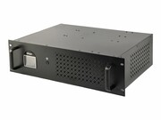 GEMBIRD UPS-RACK-1200 UPS Rack 19inch 3.4U 1200VA 2xIEC 2x Schuko 230V USB LCD GEMBIRD