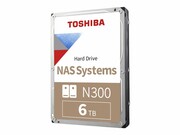 TOSHIBA N300 NAS Hard Drive 6TB SATA 3.5inch 7200rpm 256MB Bulk TOSHIBA EUROPE