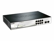 D-LINK 10-Port Layer2 PoE Smart Managed Gigabit Switch dlink green 3.0 8x 10/100/1000Mbit/s TP RJ-45 PoE Port 802.3af/at D-LINK