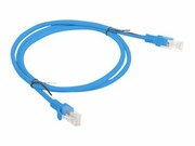 LANBERG PCU6-10CC-0100-B Lanberg Patchcord RJ45 kat. 6 UTP 1m niebieski LANBERG