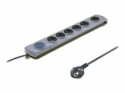 QOLTEC 50199 Surge protector 6 sockets 5m QOLTEC