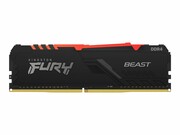 KINGSTON 64GB 3200MHz DDR4 CL16 DIMM Kit of 4 FURY Beast RGB KINGSTON
