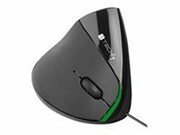 TECHLY Pionowa Myszka Ergonomiczna USB 1000dpi Czarna TECHLY