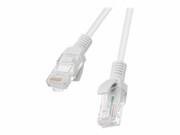 LANBERG PCU6-20CC-0050-S Lanberg Patchcord RJ45, kat. 6, UTP, 0.5m, szary, op. zbiorcze 10 szt LANBERG