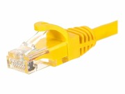 NETRACK BZPAT10UY Netrack patchcord RJ45, osłonka zalewana, kat. 5e UTP, 10 m żółty NETRACK