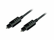 TECHLY Optyczny Kabel Audio Toslink Cyfrowy SPDIF 2m Czarny TECHLY