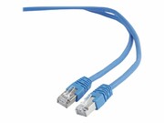 GEMBIRD patchcord RJ45 kat 6 FTP 0.5m niebieski GEMBIRD