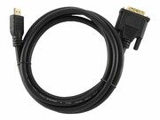 GEMBIRD CC-HDMI-DVI-0.5M Gembird kabel HDMI DVI-DM (18+1) 0.5m GEMBIRD