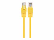 GEMBIRD patchcord RJ45 osłonka zalewana kat 5e UTP 1m żółty GEMBIRD