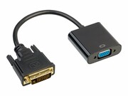 AKYGA Konwerter adapter z kablem AK-AD-50 DVI 24+1 pin m / VGA f 15cm AKYGA