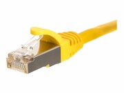NETRACK BZPAT3FY Netrack patchcord RJ45, osłonka zalewana, kat. 5e FTP, 3m żółty NETRACK