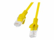 LANBERG PCU5-20CC-0050-Y Lanberg Patchcord RJ45, kat. 5e, UTP, 0.5m, żółty, op. zbiorcze 10 szt LANBERG