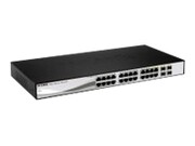 D-LINK 24-Port Layer2 Smart Managed Gigabit Switch dlink green 3.0 24x 10/100/1000Mbit/s TP RJ-45 Port4x TP Combo Port/SFP Slot D-LINK