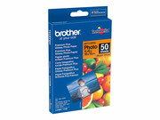 BROTHER BP71GP50 Papier fotograficzny Brother BP71GP50 50ark błyszczący 6x4 BROTHER
