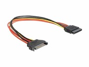 GEMBIRD CC-SATAMF-01 Gembird przedłużacz kabel SATA 15 pin męski > SATA 15 pin żeński 30cm GEMBIRD