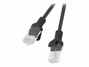 LANBERG PCU5-20CC-0050-BK Lanberg Patchcord RJ45, kat. 5e, UTP, 0.5m, czarny, op. zbiorcze 10 szt LANBERG
