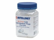 INTELLINET 790536 Intellinet Wtyk modularny RJ45 8P8C Cat6 UTP na drut słoik 80 szt IC INTRACOM