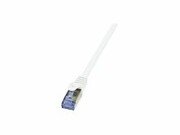 LOGILINK CQ3081S LOGILINK Patchcord Cat.6A 10G S/FTP PIMF PrimeLine 7,5m biały LOGILINK