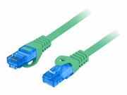 LANBERG patchcord cat.6A FTP LSZH CCA 0.5m green LANBERG