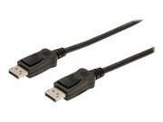 ASM AK-340100-010-S ASSMANN Kabel połączeniowy DisplayPort 1.2 z zatrzaskami Typ DP/DP M/M czarny 1M DIGITUS