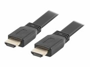 LANBERG CA-HDMI-21CU-0018-BK Lanberg Kabel HDMI M/M V2.0 1.8M Czarny Płaski LANBERG