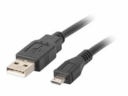 LANBERG CA-USBM-10CC-0030-BK Lanberg kabel USB 2.0 micro AM-MBM5P 3m czarny LANBERG