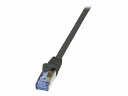 LOGILINK CQ3083S LOGILINK Patchcord Cat.6A 10G S/FTP PIMF PrimeLine 7,5m czarny LOGILINK