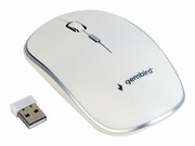GEMBIRD MUSW-4B-01-W Gembird bezprzewodowa mysz optyczna MUSW-4B-01-W, 1600 DPI, nano USB, biała GEMBIRD