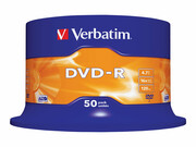VERBATIM 43548 Verbatim DVD-R cake box 50 4.7GB 16x matte silver VERBATIM