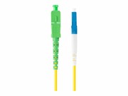 LANBERG fiber optic patchcord SM LC/UPC-SC/APC simplex 3m LSZH g657a1 3.0mm yellow LANBERG