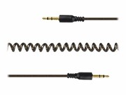 GEMBIRD CCA-405-6 Gembird kabel spiralny audio stereo minijack-minijack M/M 1,8M GEMBIRD