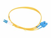 EXTRALINK Patchcord LC/UPC-SC/UPC SM G.652D duplex 3.0mm 0.5m EXTRALINK