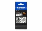 BROTHER TZES141 Taśma Brother 18mm BLACK ON CLEAR ADHESIVE TAPE BROTHER