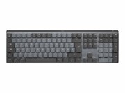 LOGITECH MX Mechanical Wireless Illuminated Performance Keyboard - GRAPHITE - (US) INTL - 2.4GHZ/BT - N/A - EMEA - CLICKY LOGITECH