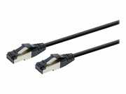 GEMBIRD PP8-LSZHCU-BK-2M S/FTP Kat. 8 LSZH patchcord czarny 2m GEMBIRD