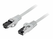 LANBERG patchcord kat.8.1 S/FTP LSZH CU 5m szary LANBERG