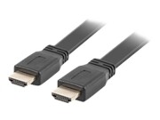 LANBERG CA-HDMI-21CU-0030-BK Lanberg Kabel HDMI M/M V2.0 3M Czarny Płaski LANBERG